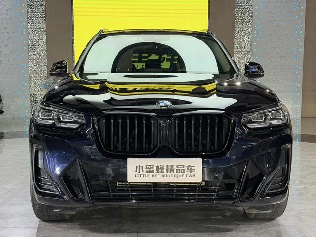 BMW X3 2022 xDrive30i Leading Type M Obsidian Night Suit exterior photo 2