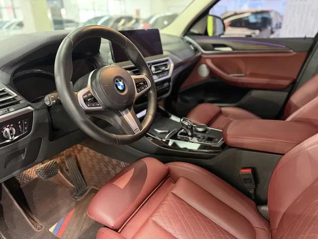 BMW X3 2022 xDrive30i Leading Type M Obsidian Night Suit exterior photo 6