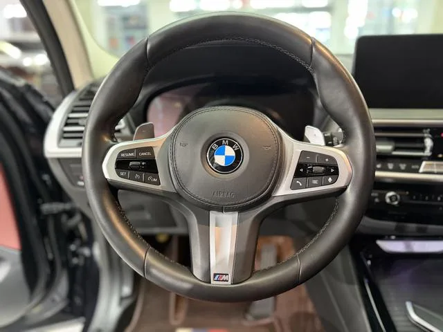 BMW X3 2022 xDrive30i Leading Type M Obsidian Night Suit exterior photo 8