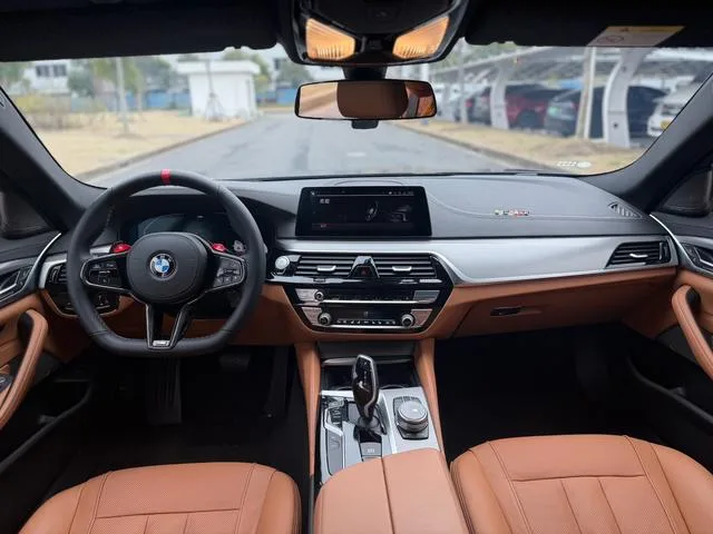 BMW 5 Series 2020 530Li Premium Class M Sports suit interior photo 13