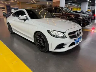 Mercedes-Benz C-Class 2021 C 260 Coupe exterior photo 3