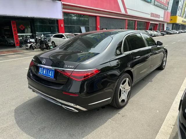 Mercedes-Benz Mercedes-Maybach S-Class 2025 Restyling S 480 4MATIC exterior photo 4
