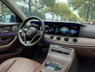 Mercedes-Benz E-Class 2021 E 300 L Luxury type Passenger car interior photo 13