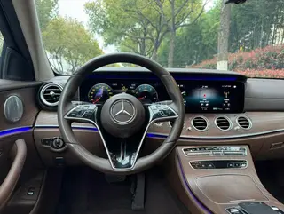 Mercedes-Benz E-Class 2021 E 300 L Luxury type Passenger car interior photo 14