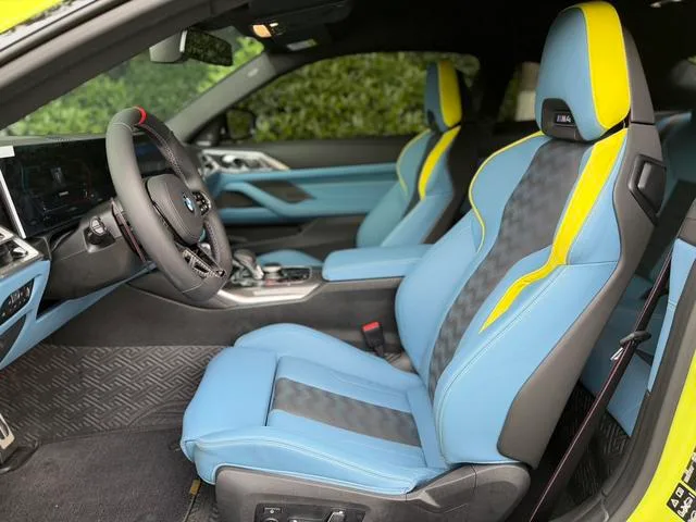 BMW M4 2024 M4 Coupe M xDrive Thunder Edition interior photo 14