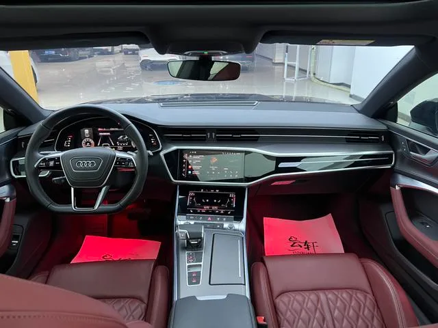 Audi A7L 2024 45 TFSI quattro Black Samurai Edition exterior photo 4