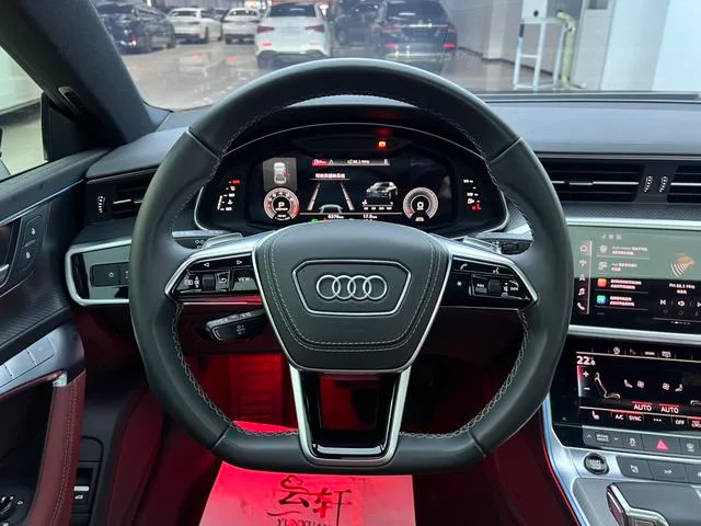 Audi A7L 2024 45 TFSI quattro Black Samurai Edition exterior photo 5