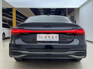 Audi A7L 2024 45 TFSI quattro Black Samurai Edition interior photo 20