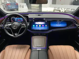 Mercedes-Benz E-Class 2024 E 300 L Premium Trim Passenger car interior photo 14