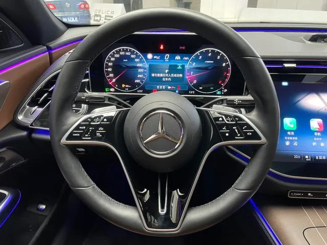 Mercedes-Benz E-Class 2024 E 300 L Premium Trim Passenger car interior photo 16