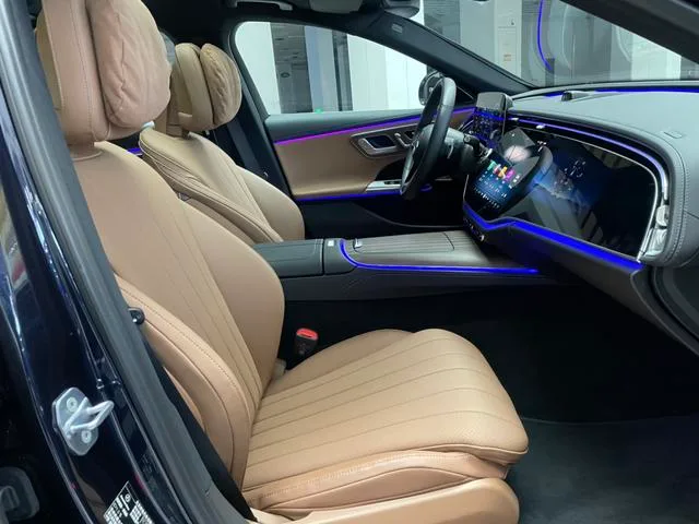 Mercedes-Benz E-Class 2024 E 300 L Premium Trim Passenger car interior photo 19