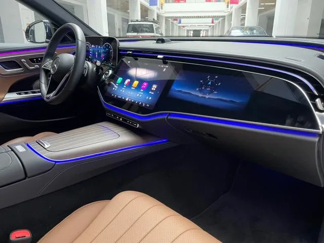 Mercedes-Benz E-Class 2024 E 300 L Premium Trim Passenger car interior photo 20