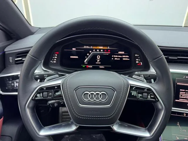 Audi A7L 2025 45 TFSI quattro Black Samurai Edition exterior photo 9