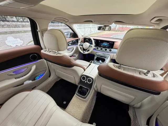 Mercedes-Benz E-Class 2021 Restyling E 260 L Passenger car interior photo 7