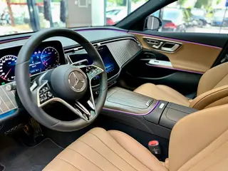 Mercedes-Benz E-Class 2024 Restyling E 300 L Fashionable Passenger car interior photo 9