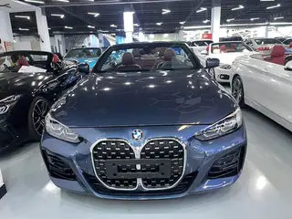 BMW 4 Series 2022 Restyling 425i Convertible M Sports Night Suit exterior photo 2