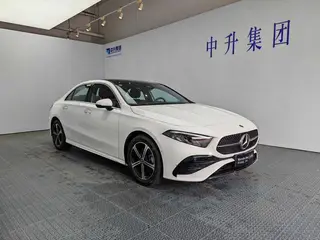 Mercedes-Benz A-Class 2024 A 200 L Fashion Edition exterior photo 3