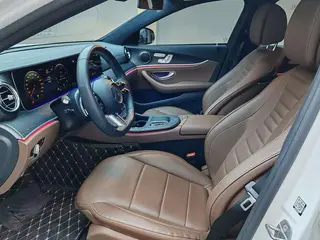 Mercedes-Benz E-Class 2023 E 300 L Fashionable sports car interior photo 16