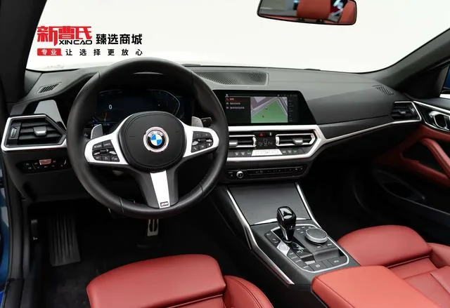 BMW 4 Series 2022 425i Convertible M Sports suit interior photo 14