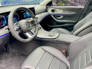 Mercedes-Benz E-Class 2022 Restyling E 300 L Fashionable sports car interior photo 16