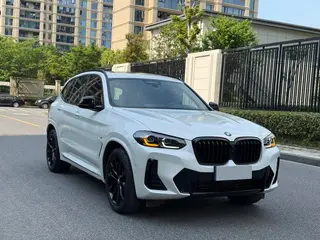 BMW X3 2022 Restyling xDrive30i Premium Class M Obsidian Night Suit exterior photo 7
