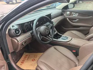 Mercedes-Benz E-Class 2021 E 300 L Fashionable Passenger car interior photo 8