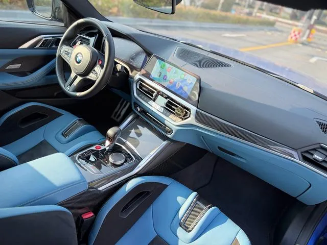 BMW M4 2021 M4 Coupe M xDrive Thunder Edition interior photo 15