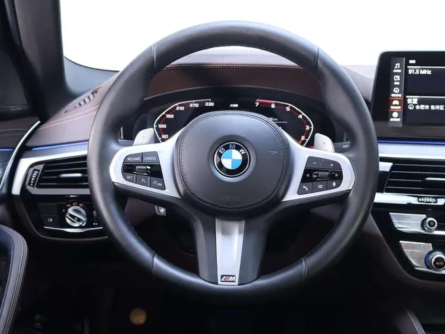BMW 5 Series 2021 530Li Tipo de lujo M Conjunto deportivo interior foto 17