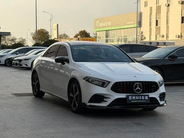 Mercedes-Benz A-Class 2022 Restyling A 200 L Sport Sedan Fashion Edition exterior photo 3 Mercedes-Benz A-Class 2022 Restyling A 200 L Sport Sedan Fashion Edition exterior photo 3