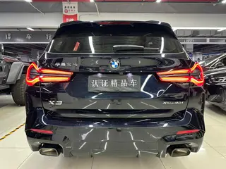 BMW X3 2023 xDrive30i Premium Class M Obsidian Night Suit exterior photo 4