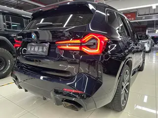 BMW X3 2023 xDrive30i Premium Class M Obsidian Night Suit exterior photo 5