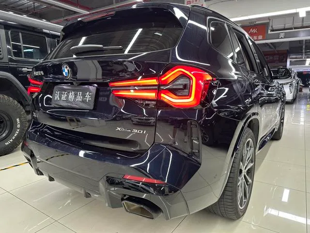 BMW X3 2023 xDrive30i Premium Class M Obsidian Night Suit exterior photo 5