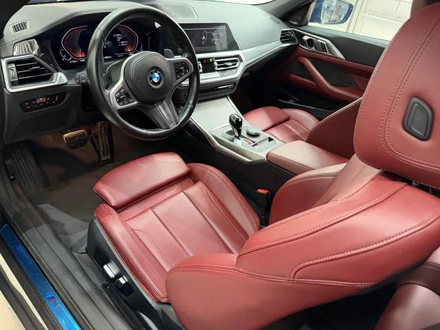 BMW 4 Series 2022 Restyling 425i Convertible M Sports Night Suit interior photo 15