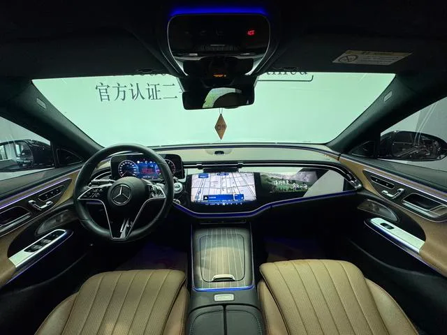 Mercedes-Benz E-Class 2024 E 300 L Luxury type Passenger car interior photo 10
