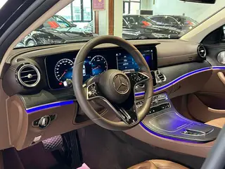 Mercedes-Benz E-Class 2022 Three changes E 300 L Luxury type Passenger car exterior photo 3