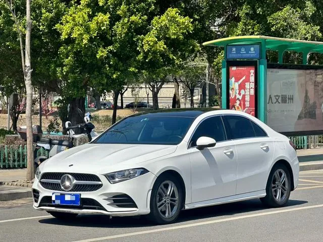 Mercedes-Benz A-Class 2022 Restyling A 180 L sports car exterior photo 1 Mercedes-Benz A-Class 2022 Restyling A 180 L sports car exterior photo 1