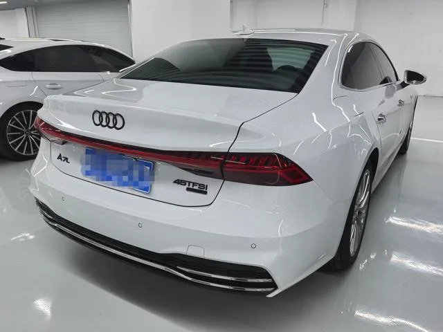 Audi A7L 2024 45 TFSI S-line Conjunto de cristal de flujo de construcción de sueños interior foto 14