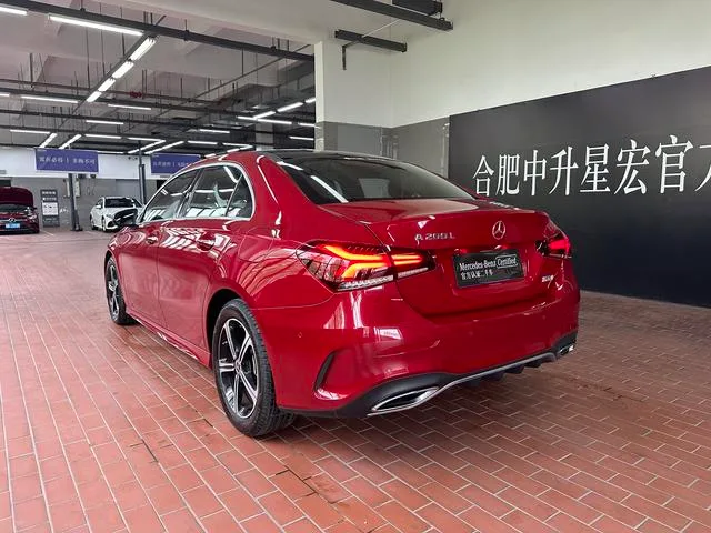 Mercedes-Benz A-Class 2023 A 200 L Sport Sedan Fashion Edition exterior photo 7 Mercedes-Benz A-Class 2023 A 200 L Sport Sedan Fashion Edition exterior photo 7