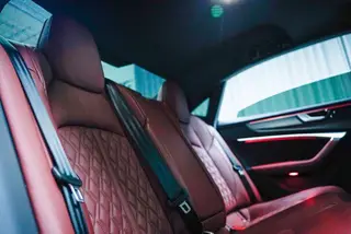 Audi A7L 2024 45 TFSI quattro Black Samurai Edition interior photo 7 Audi A7L 2024 45 TFSI quattro Black Samurai Edition interior photo 7