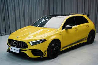 Mercedes-Benz Mercedes-AMG A-Class 2020 Restyling AMG A 45 4MATIC exterior photo 1 Mercedes-Benz Mercedes-AMG A-Class 2020 Restyling AMG A 45 4MATIC exterior photo 1