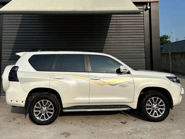 Toyota Prado 2018 3.5L Automatic TX-L Rear spare wheel interior photo 11 Toyota Prado 2018 3.5L Automatic TX-L Rear spare wheel interior photo 11