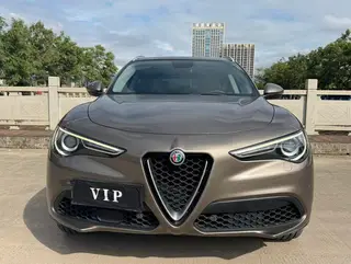 Alfa Romeo Stelvio 2017 2.0T 280HP Luxury Edition exterior photo 2