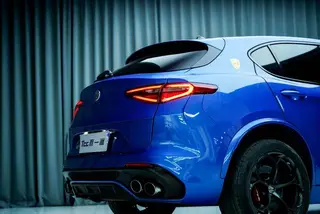 Alfa Romeo Stelvio 2018 2.9T 510HP Four-leaf clover version exterior photo 6 Alfa Romeo Stelvio 2018 2.9T 510HP Four-leaf clover version exterior photo 6