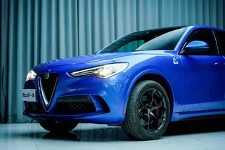 Alfa Romeo Stelvio 2018 2.9T 510HP Four-leaf clover version interior photo 20 Alfa Romeo Stelvio 2018 2.9T 510HP Four-leaf clover version interior photo 20