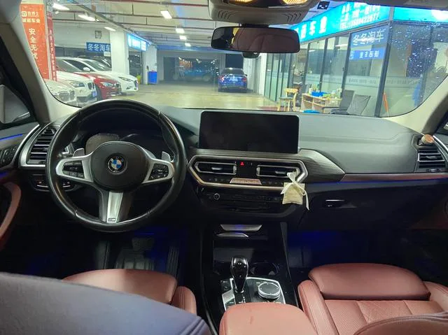 BMW X3 2022 xDrive30i Premium Class M Obsidian Night Suit exterior photo 6 BMW X3 2022 xDrive30i Premium Class M Obsidian Night Suit exterior photo 6