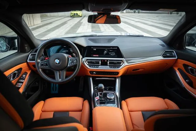 BMW M3 2021 M3 four-door sedan M xDrive Thunder Edition interior photo 16 BMW M3 2021 M3 four-door sedan M xDrive Thunder Edition interior photo 16