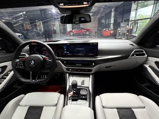 BMW M3 2024 M3 four-door sedan M xDrive Thunder Edition interior photo 14 BMW M3 2024 M3 four-door sedan M xDrive Thunder Edition interior photo 14