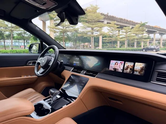 Li Auto ONE 2020 Увеличение диапазона 6 Кресельная плита интерьер фото 9 Li Auto ONE 2020 Увеличение диапазона 6 Кресельная плита интерьер фото 9