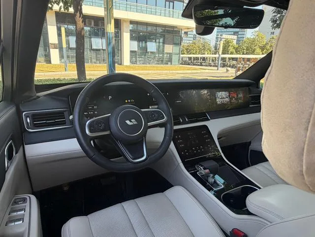 Li Auto ONE 2020 Extensión de rango 6 Placa del asiento interior foto 12