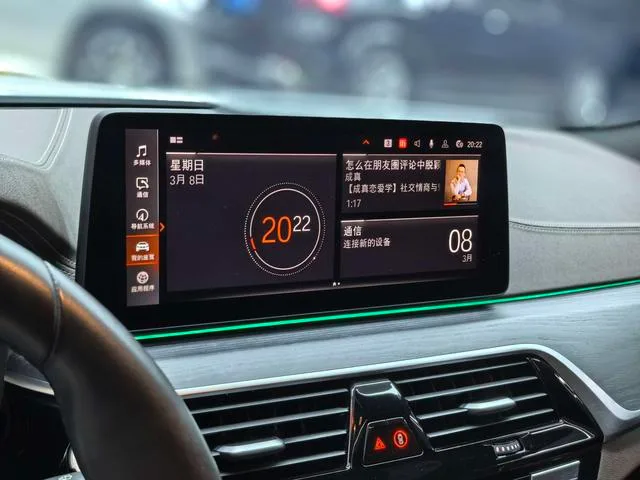 BMW 5 Series 2022 530Li Tipo de lujo M Conjunto deportivo interior foto 15